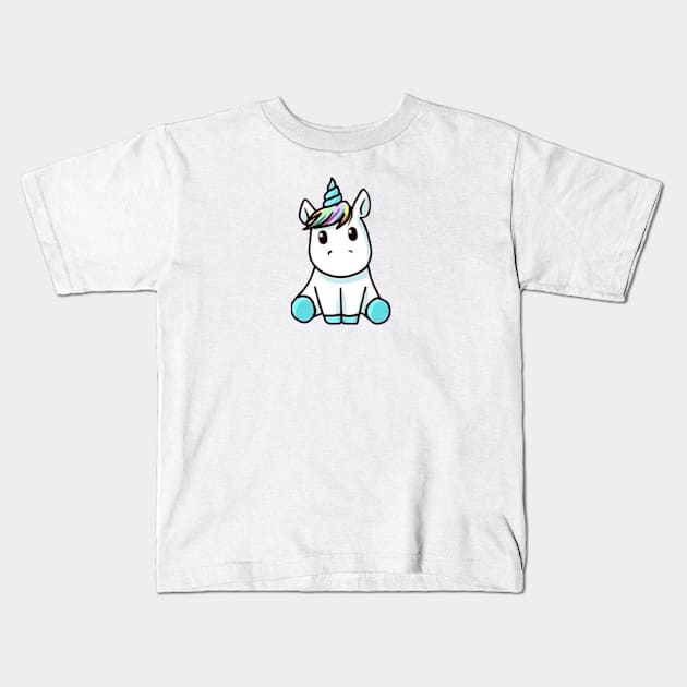 Unicorn design Kids T-Shirt by Lemon0Clothing